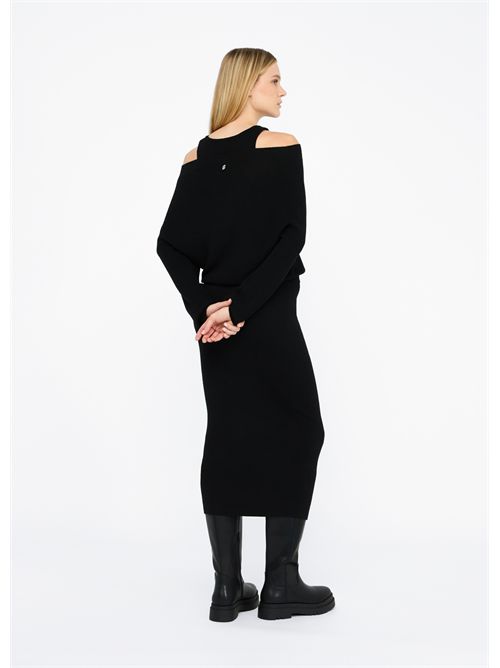 Abito in maglia con ricami gioiello LIU JO | MF5161MA85Q/22222